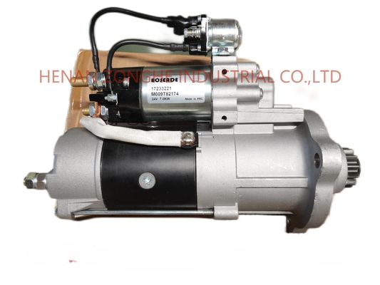 7.0KW खुदाई स्टार्टर मोटर EC380D इंजन 17233221 निकला हुआ किनारा माउंटिंग