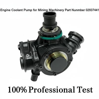 खनन मशीनरी के लिए शीर्ष इंजन शीतल पंप भाग संख्या 02937441 100% पेशेवर परीक्षण