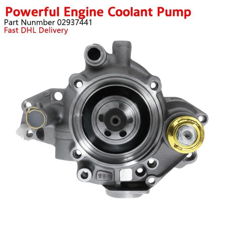 जनरेटर सेट के लिए शक्तिशाली इंजन शीतल पंप पार्ट नंबर 02937441 फास्ट डीएचएल डिलीवरी
